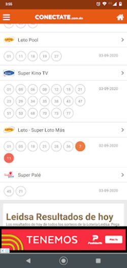 Conectate Loterías Screenshot 1