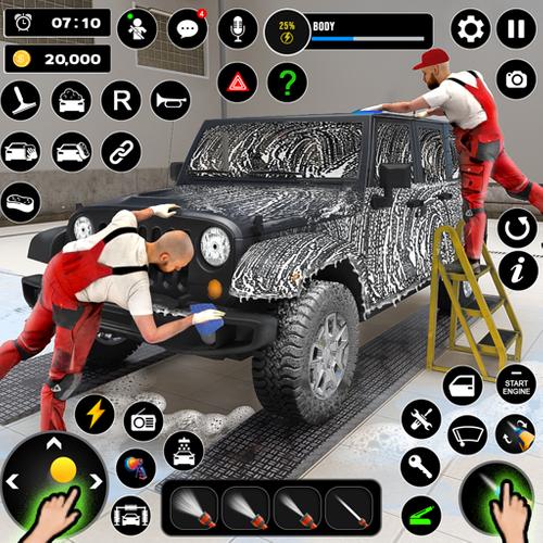 Car Wash Games - Car Games 3D Tangkapan skrin 0