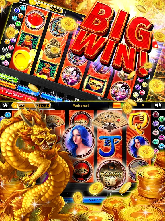 Lucky golden slots: Double Jackpots from Vegas 螢幕截圖 1