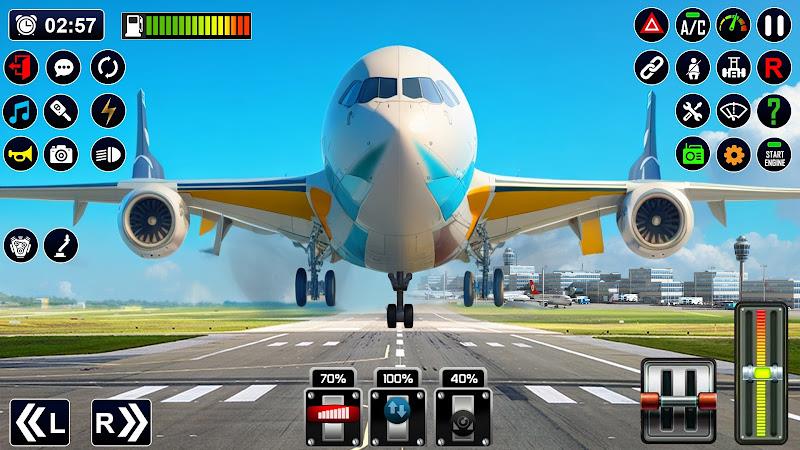 Airplane Game: Pilot Simulator 螢幕截圖 0