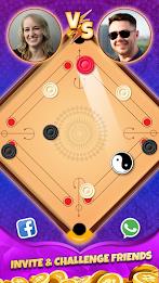 Carrom Board Offline Game स्क्रीनशॉट 0