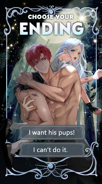 Werewolf Romance - Otome Game Mod Schermafbeelding 2