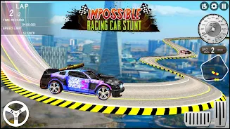 Impossible GT Racing Car Stunt 螢幕截圖 2