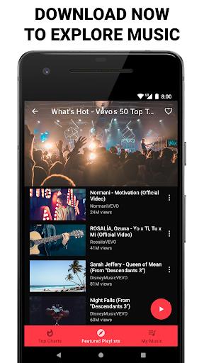 Free Music & YouTube Music Player - PlayTube Tangkapan skrin 0