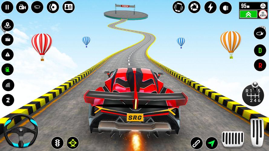 GT Car Stunt : Ramp Car Stunts Screenshot 0