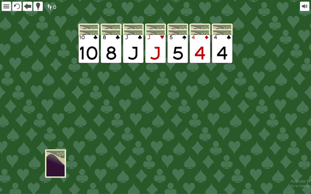 Little Spider solitaire 螢幕截圖 2