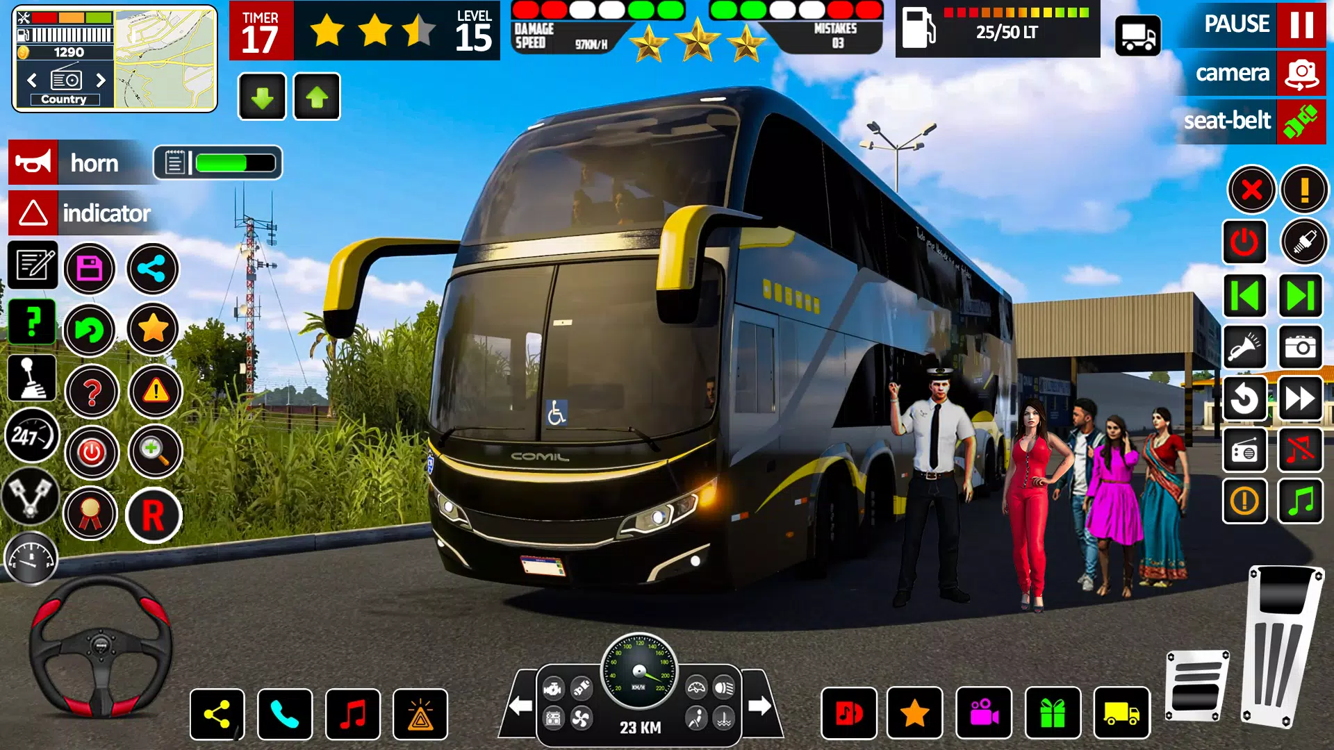 City Bus Simulator - Bus Drive 螢幕截圖 2