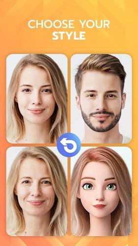 FaceLab Face Editor App, Aging Schermafbeelding 0