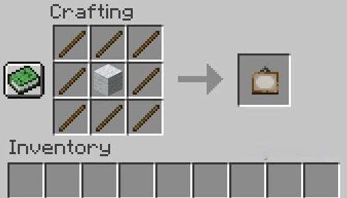 Painting crafting recipe