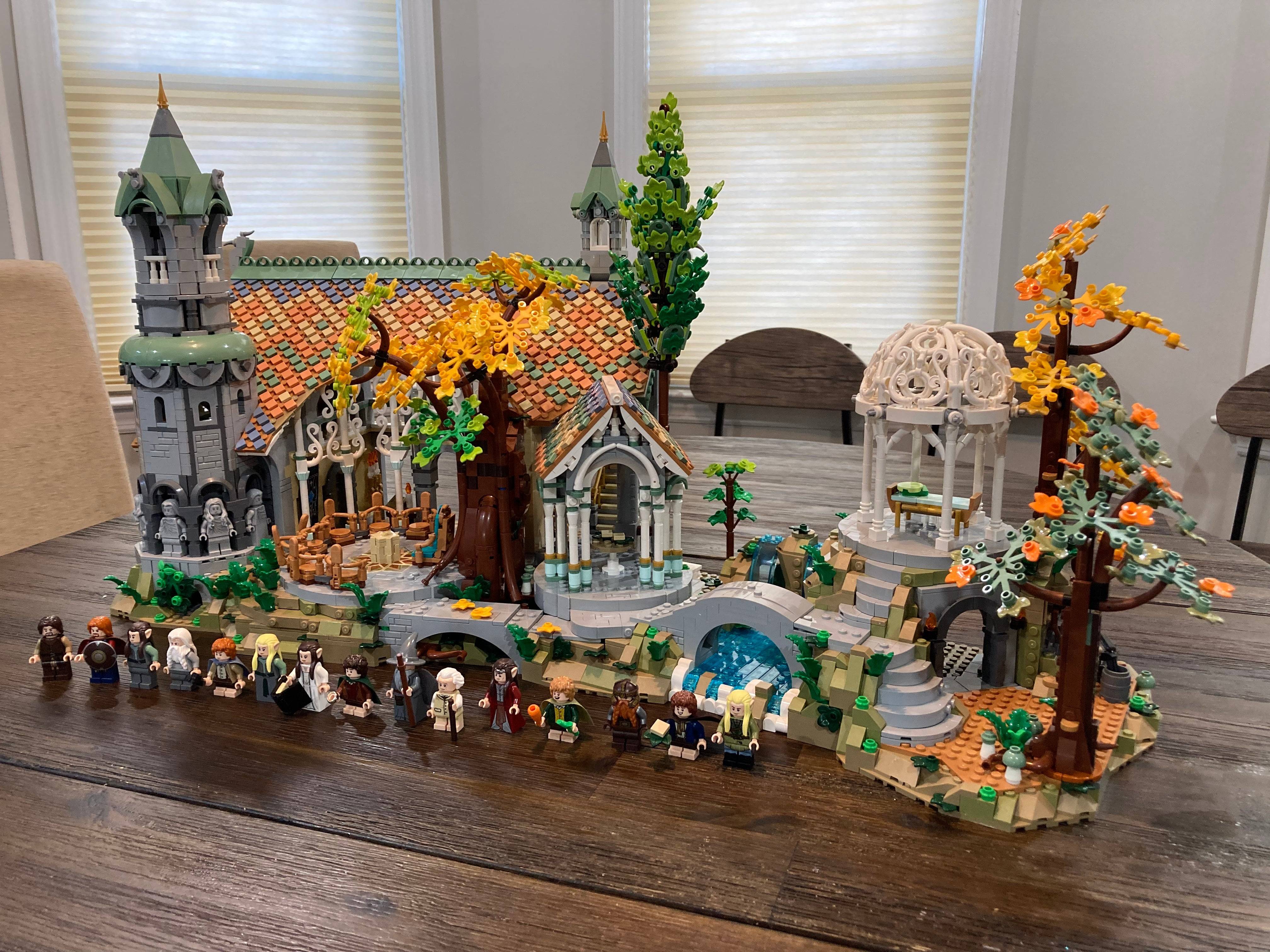 Ícones de Lego O Senhor dos Anéis: Rivendell