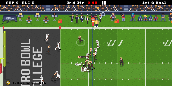 Retro Bowl College Capture d'écran 0