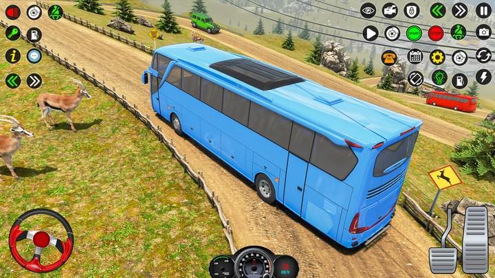 Offroad Bus Driving Simulator Ekran Görüntüsü 0