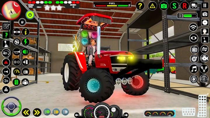 Real Farm Indian Tractor Game Tangkapan skrin 2