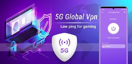 5G Global Vpn Singapore Captura de pantalla 1