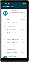 Alberta Driving Test Practice ภาพหน้าจอ 0