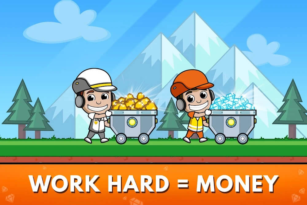 Idle Miner Tycoon Mod 螢幕截圖 1