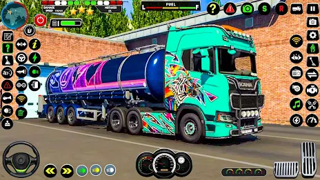 US Oil Tanker Truck Drive Sim 螢幕截圖 0