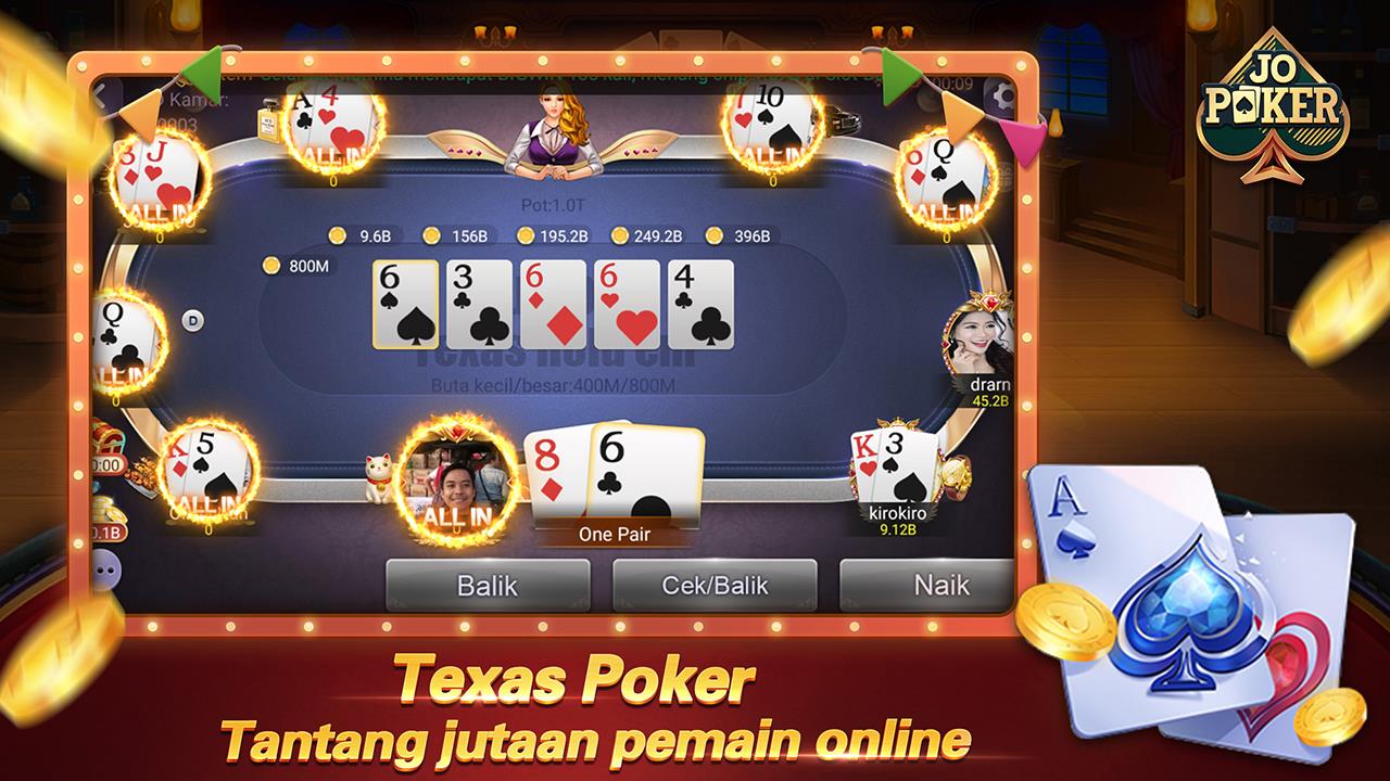 JOJO Texas Domino Gaple Slot Zrzut ekranu 3