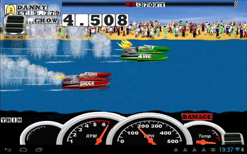 Schermata Drag Racing Boats 1