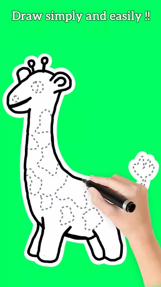 Learn To Draw Animals - Steps Captura de pantalla 3