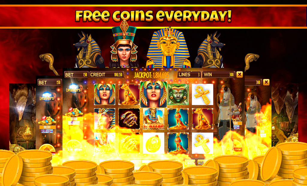 Slots - Pharaoh’s Secrets Capture d'écran 2