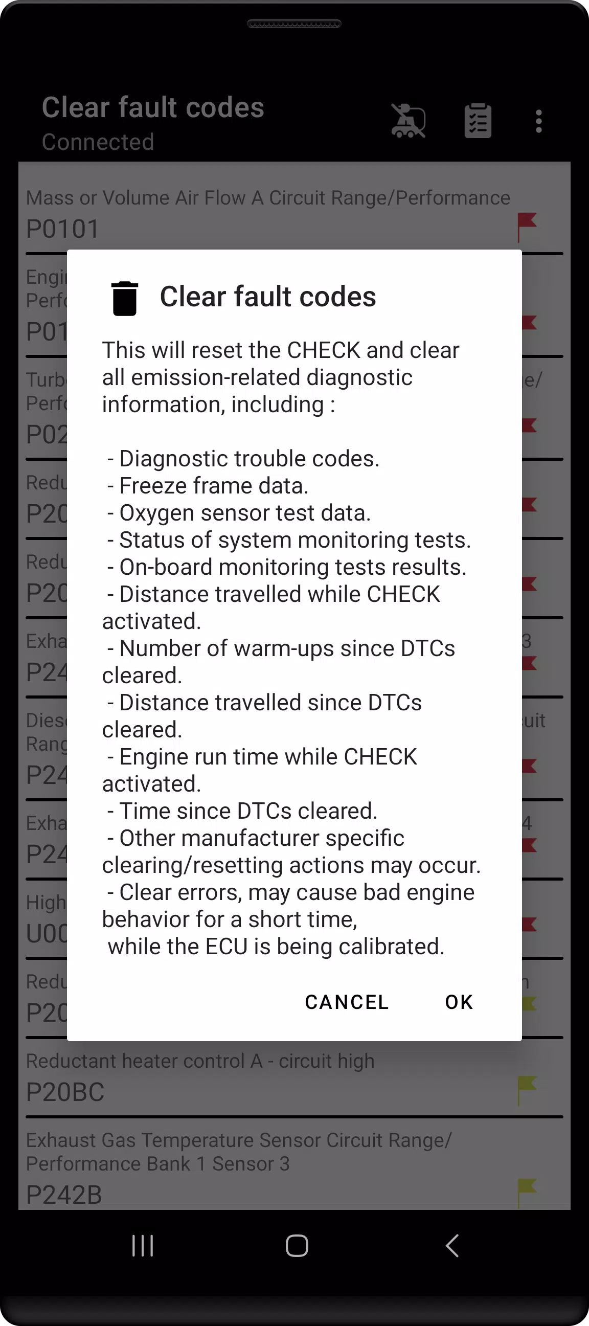 Tor OBD2 Diagnostics スクリーンショット 3