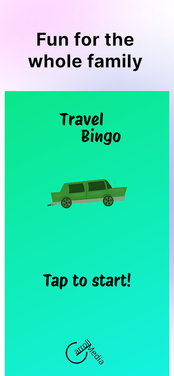 Travel Bingo - Road trip bingo 螢幕截圖 0