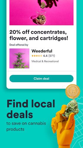 Weedmaps: Find Weed & Delivery स्क्रीनशॉट 1
