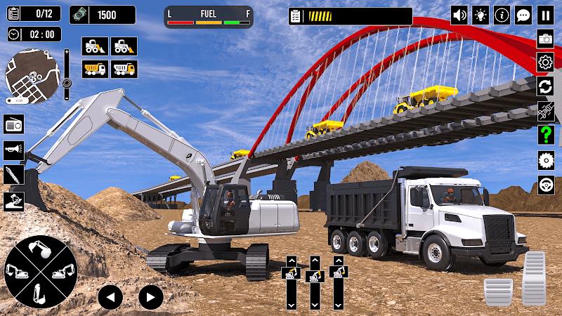 Construction Game: Truck Games 螢幕截圖 0