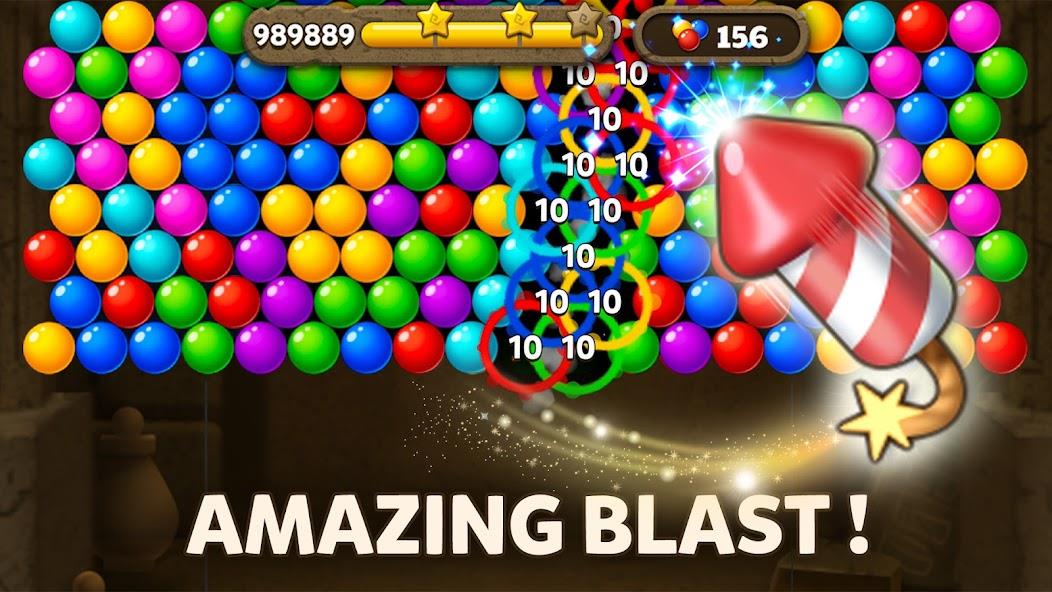 Bubble Pop Origin! Puzzle Game Mod 螢幕截圖 2