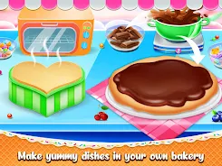 Sweet unicorn cake bakery chef স্ক্রিনশট 2