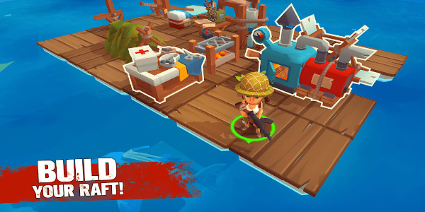 Grand Survival: Raft Adventure Tangkapan skrin 1