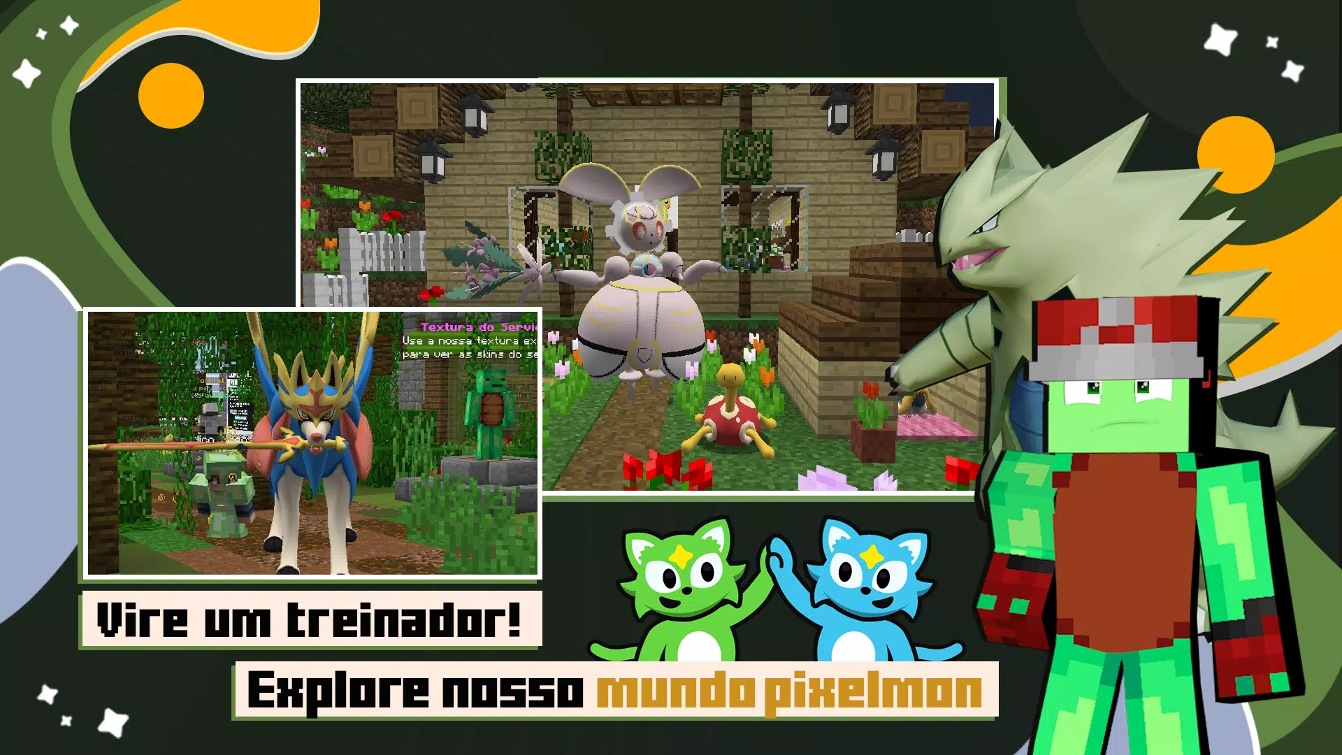 Pixelmon Brasil Ekran Görüntüsü 1