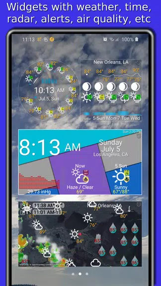 Weather app - eWeather HDF 螢幕截圖 1