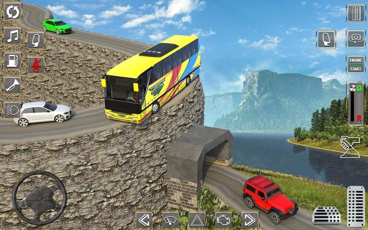 Uphill Offroad Bus Simulator Schermafbeelding 1