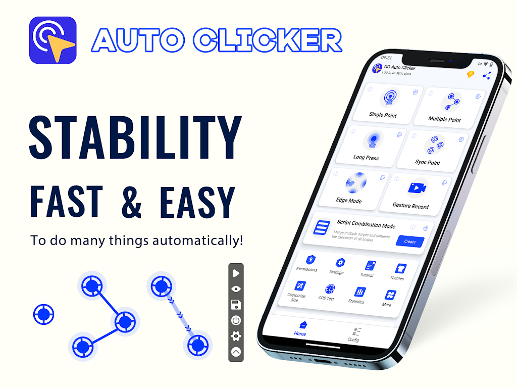 Auto Clicker-Automatic Tap Pro Capture d'écran 0