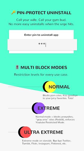 DETOXIFY - Porn App Blocker Ảnh chụp màn hình 1