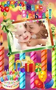 Birthday Photo Frames & Editor ภาพหน้าจอ 2