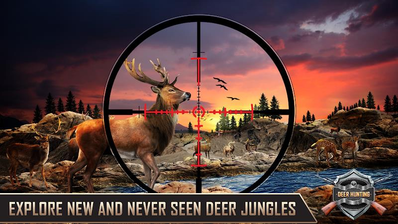 Deer Hunting Simulator Games 螢幕截圖 3