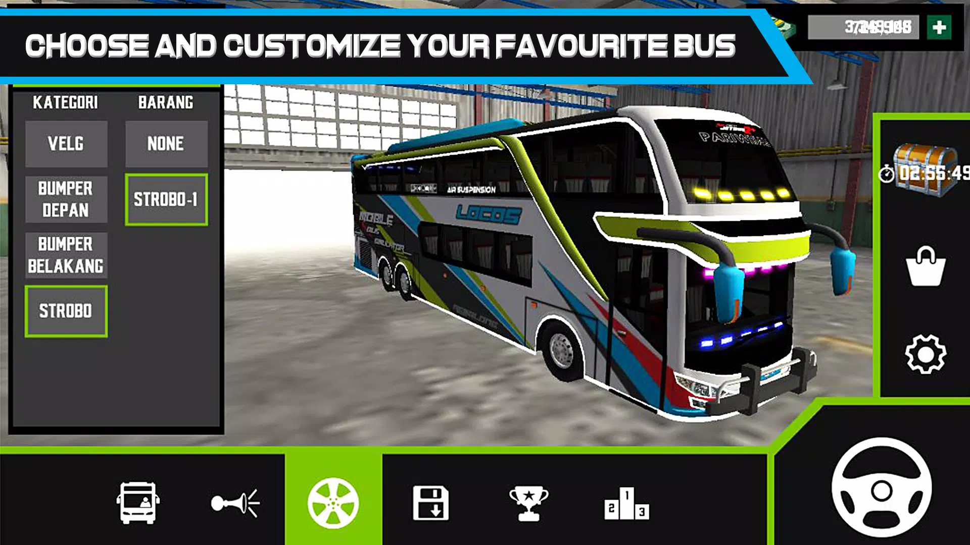 Mobile Bus Simulator Schermafbeelding 0