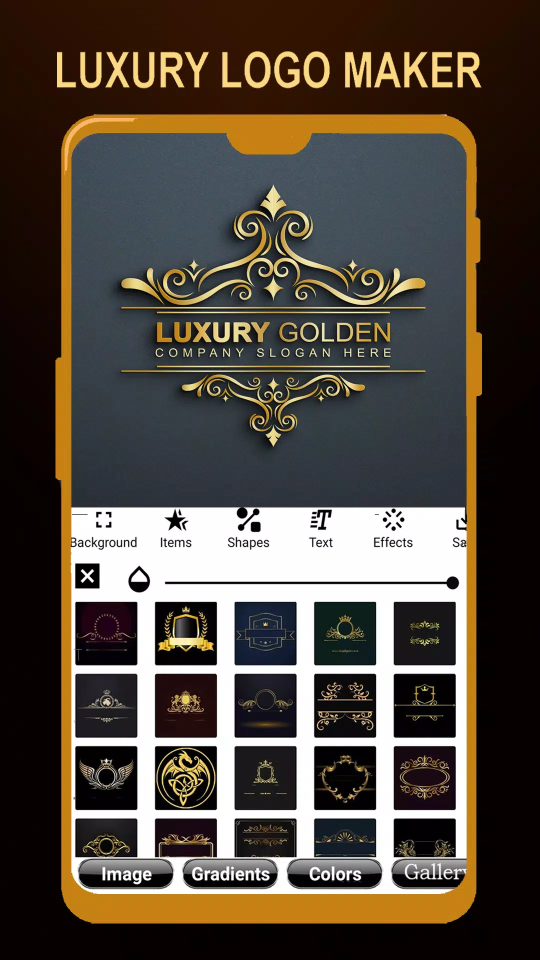 Luxury Logo maker, Logo Design 螢幕截圖 1