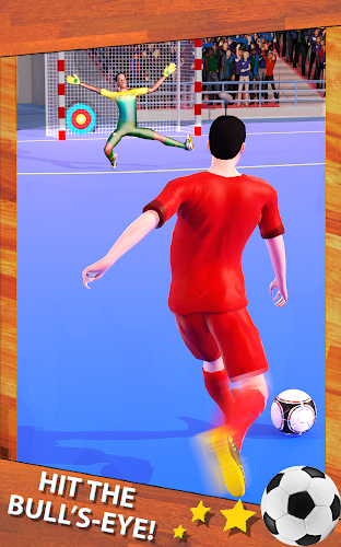 Shoot Goal - Indoor Soccer 螢幕截圖 1