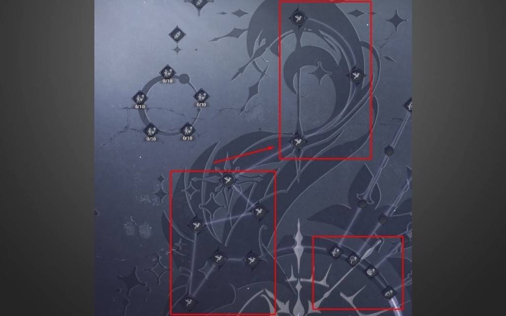 Unlocking crafting nodes