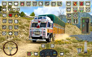 Offroad Cargo Truck Driving 3D Schermafbeelding 1