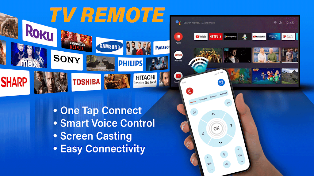 TV Remote Universal-for All TV স্ক্রিনশট 0