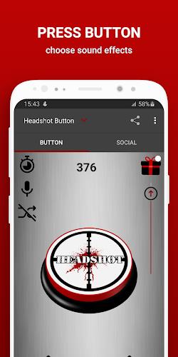 Boom Headshot Sound Button 螢幕截圖 2