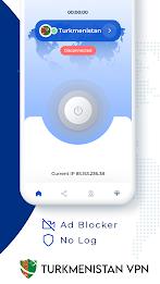 VPN Turkmenistan - Get TM IP Captura de tela 1