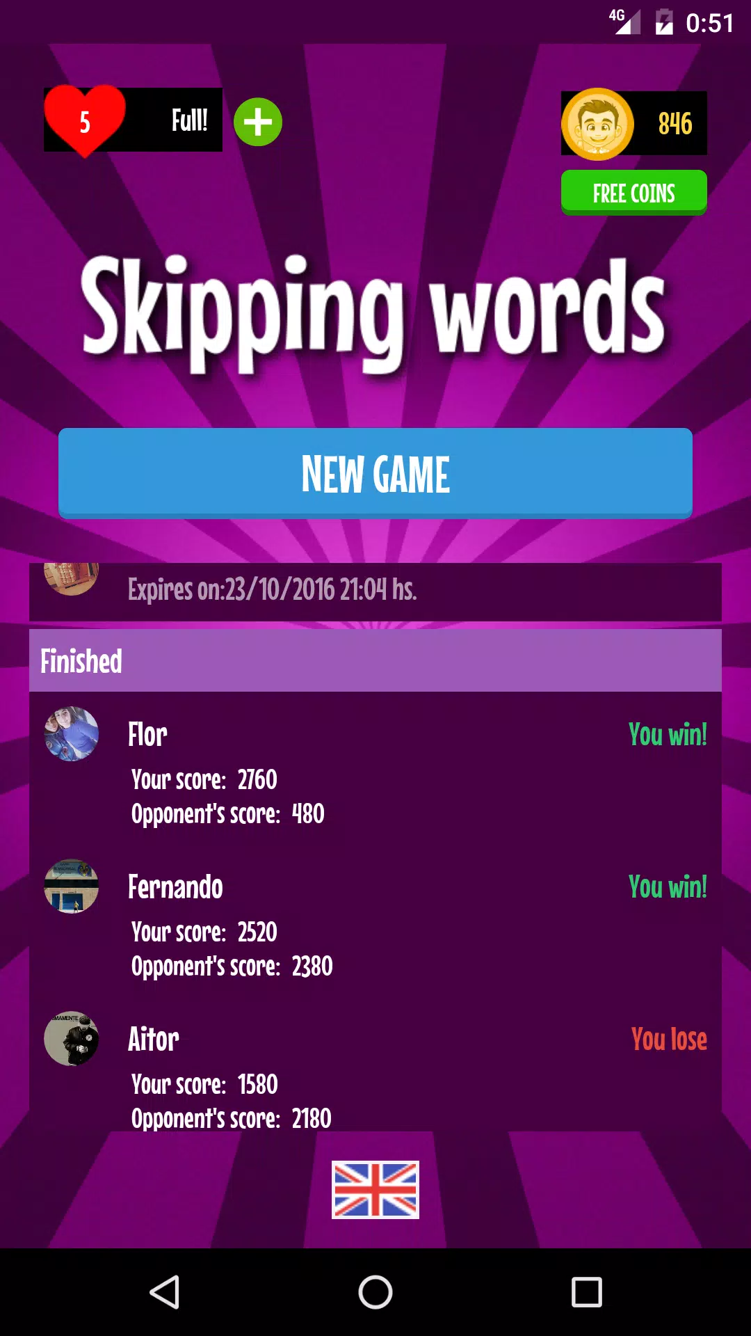 Alphabet Game Скриншот 0