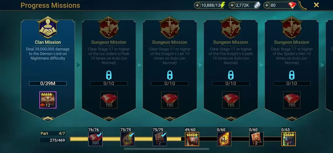 Raid: Shadow Legends Arbiter Missions