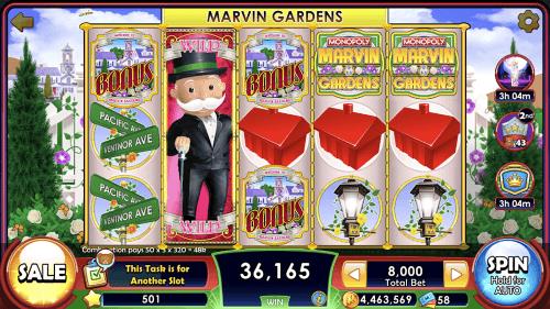 MONOPOLY Slots Captura de tela 3